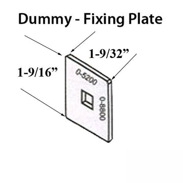 Fixing Plate - Convert Passive to Dummy